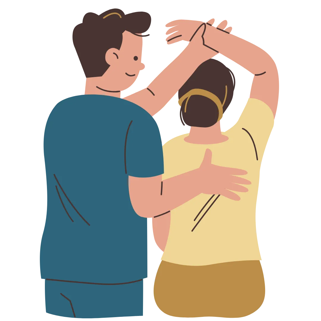 Chiropractic doctor cartoon image